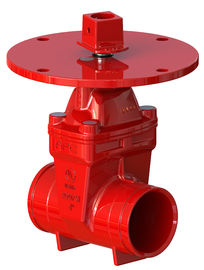 UL 262 FM 1120 Soft Seated Wedge Gate Valve untuk layanan pemadam kebakaran