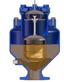Anti Shock Kinetic Combination Air Release Valve Dengan Bagian Dalam 316SS