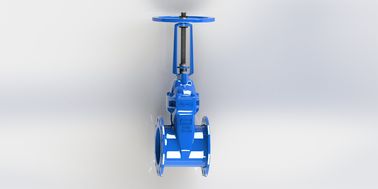 DN600 Resilient Seated Gate Valve dengan Epoxy Coated Wedge