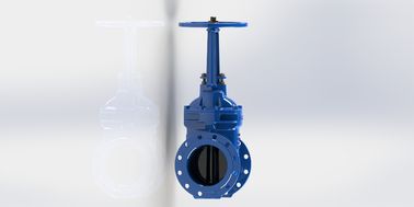 Di luar sekrup Yoke Water Gate Valve dengan Soft Wedge / Fusion Bonded Epoxy Coated