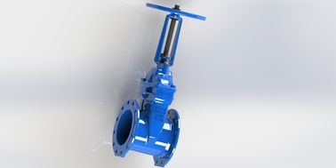 Di luar sekrup Yoke Water Gate Valve dengan Soft Wedge / Fusion Bonded Epoxy Coated