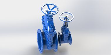 Flanged Connection Water Gate Valve 2-32 Inch Cocok untuk berbagai aplikasi