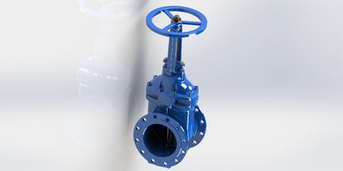 DN600 Resilient Seated Gate Valve dengan Epoxy Coated Wedge