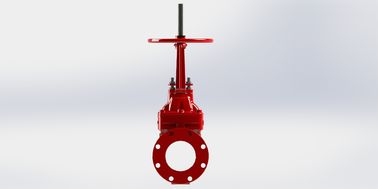 Handwheel Operasi EPDM Seal Ul Fm Disetujui katup disesuaikan untuk sistem pemadam kebakaran