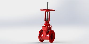 Kelas 125/150 UL FM Gate Valve untuk sistem pemadam kebakaran