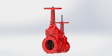 FM UL Standar Flange Grooved Resilient Seated Gate Valve