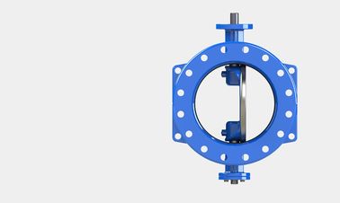 Desain Dovetail Double Excentric Butterfly Valve Torsi Operasi Rendah