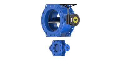 RAL 5010 Baja Lempeng Eksentrik Ganda 150 PSI