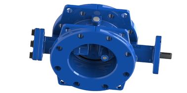 Desain Dovetail Double Excentric Butterfly Valve Torsi Operasi Rendah