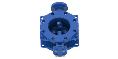 EPDM Seal Ductile Iron Double Eccentric Butterfly Valve BS atau Ansi Standar