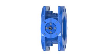 DN150mm SS304 Disc Ring Double Eccentric Butterfly Valve Dengan Segel Dovetail