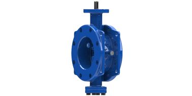 AWWA C504 Flanged EPDM Seal Ductile Iron Butterfly Valve 150 PSI Nomor Tekanan