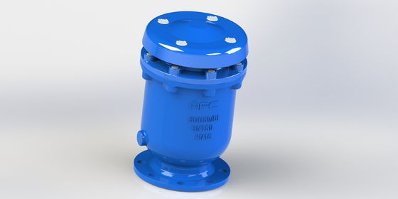 50-300mm Ductile Iron Combination Air Release Valve dengan tiga fungsi untuk sistem fluida industri