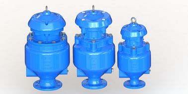 SS316 Bagian-Bagian Internal Air Vacuum Release Valve Single Chamber Dengan Perangkat Anti Shock