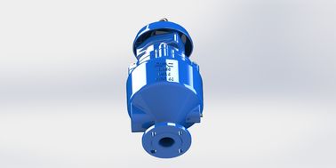 RAL5010 Flange Air Release Valve Untuk Sistem Air Limbah