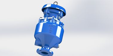 Full Flow Area Kinetic Sewa Air Release Valve Stainless Spill Free