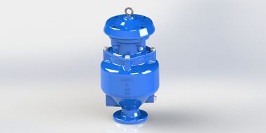 DN50-DN200 Klep pelepasan udara limbah besi lentur dengan jenis sambungan flange / thread