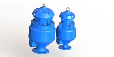 Vacuum Spill Free Sewa Air Release Valve Untuk Air Limbah, Fusion Bonded Epoxy Coated