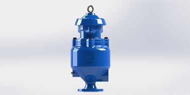SS316 Bagian-Bagian Internal Air Vacuum Release Valve Single Chamber Dengan Perangkat Anti Shock