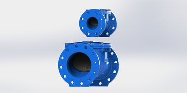 Otomatis 40 derajat kemiringan karet Flapper Swing Check Valve Dengan AISI B16.1 Flange