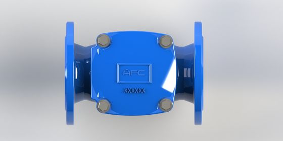 Swing Flex Check Valve bersertifikat ISO dengan bahan segel EPDM untuk kisaran suhu 0-80 °C