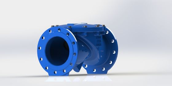 Swing Flex Check Valve bersertifikat ISO dengan bahan segel EPDM untuk kisaran suhu 0-80 °C