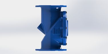 40 derajat miring Swing Check Valve Dengan AISI B16.1 Flange