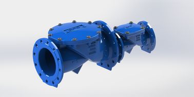 40 derajat miring Swing Check Valve Dengan AISI B16.1 Flange