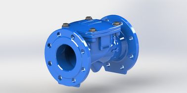 Swing Flex Check Valve Wedge yang dilapisi dengan EPDM Rubber Epoxy Coated