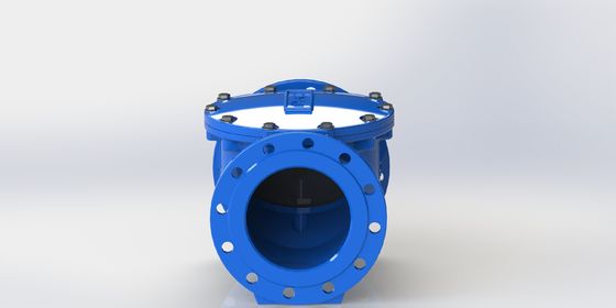 EPDM Seal Swing Flex Check Valve dengan kisaran ukuran DN50-700 dan koneksi flange PN10/PN16