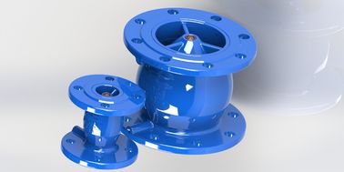 Nozzle Check Valve, Fusion Powder Epoxy Coated Check Valves Untuk Air