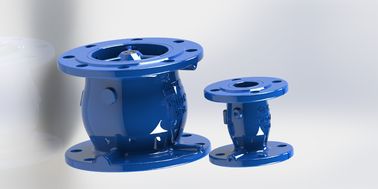 Klep cek non-slam besi elastis dengan palu anti air PN10/16/25