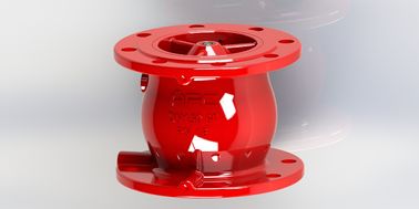 Low Head Loss Non Slam Check Valve Untuk Pemadam Kebakaran Anti Water Hammer