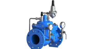 Karet / stainless valve pengurangan tekanan, air PRV adjustable tekanan relief valve