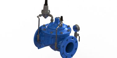 Karet / stainless valve pengurangan tekanan, air PRV adjustable tekanan relief valve