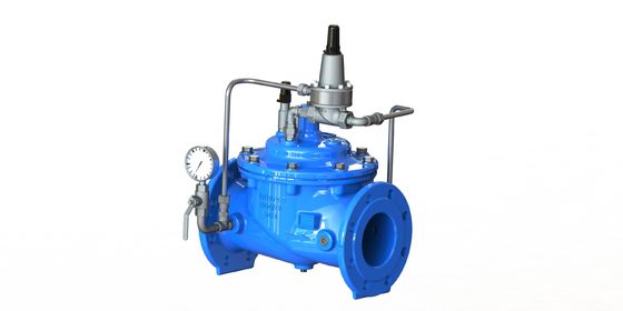 2-40 Inch Flanged Pressure Sustaining Valve dengan PN25 Tekanan Maksimum untuk Sistem Pengolahan Air