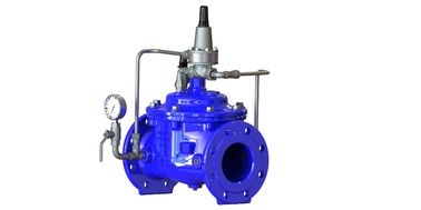 Katup Pengendali Tekanan Flanged Besi Duduk untuk Aplikasi Industri
