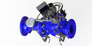 Katup regulator tekanan aliran air FBE dilapisi dengan remote controller