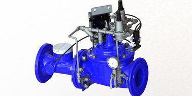 Non Revenue Water Blue Water Pressure Control Valve Dengan Pengontrol Baterai