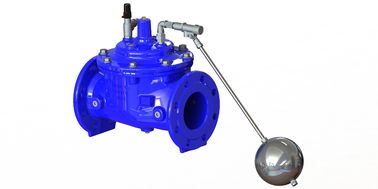 Klep kontrol float yang dioperasikan secara hidrolik GGG50 Bahan dari klep utama Pilot stainless steel
