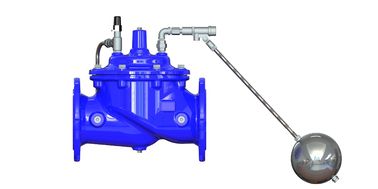 EPOXY Lapisan Biru Float Control Valve Ganti Seat Ring Tersedia