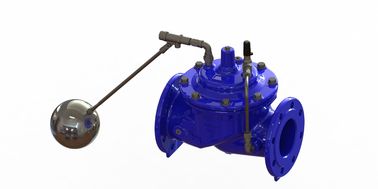 Klep kontrol float yang dioperasikan secara hidrolik GGG50 Bahan dari klep utama Pilot stainless steel