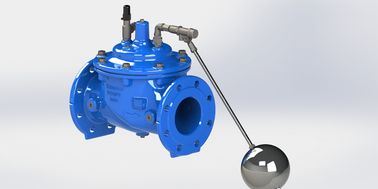 Modulasi Blue Floating Ball Valve, Full Bore Water Level Float Valve