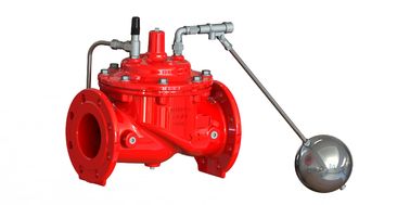 PN10 Flange Ends Float Control Valve FBE Dilapisi Modulating Float Valve