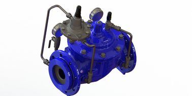 Tipe bola katup kontrol aliran hidrolik EPDM Nylon penguatan diafragma