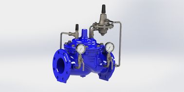 Lini Tekanan Didorong aliran Restriktor katup, stainless steel aliran regulator katup
