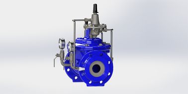Lini Tekanan Didorong aliran Restriktor katup, stainless steel aliran regulator katup