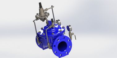 Katup kontrol aliran yang dioperasikan secara hidrolik untuk sistem air / sistem irigasi