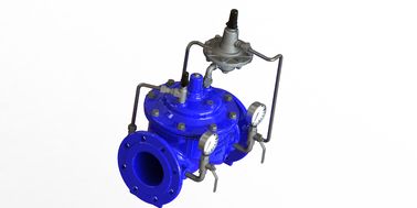 Baja Duktil SS304 Pipe Valve Kontrol Aliran Hidraulik Full Port