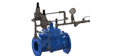 Hidraulik SS304 Pilot Surge Anticipating Control Valve Dengan Diaphragm yang diaktifkan